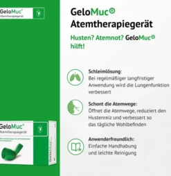 Gelomuc Atemtherapiegerät 1 Stück