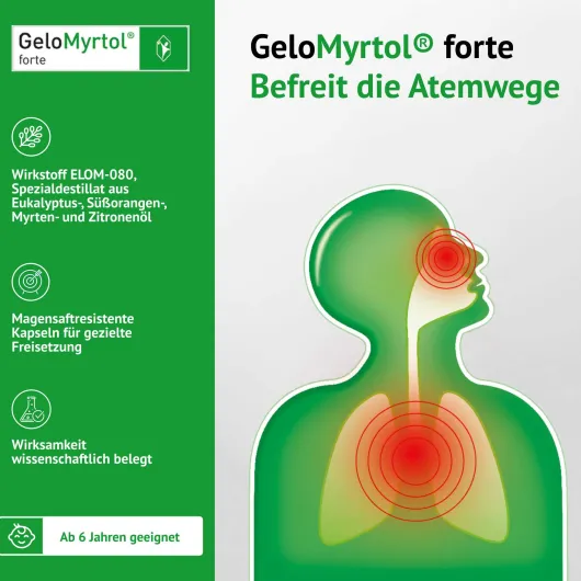Gelomyrtol forte 100 Kapseln