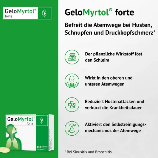 Gelomyrtol forte 100 Kapseln