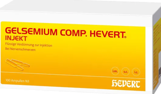Gelsemium Comp. Hevert Injekt 100 Ampullen