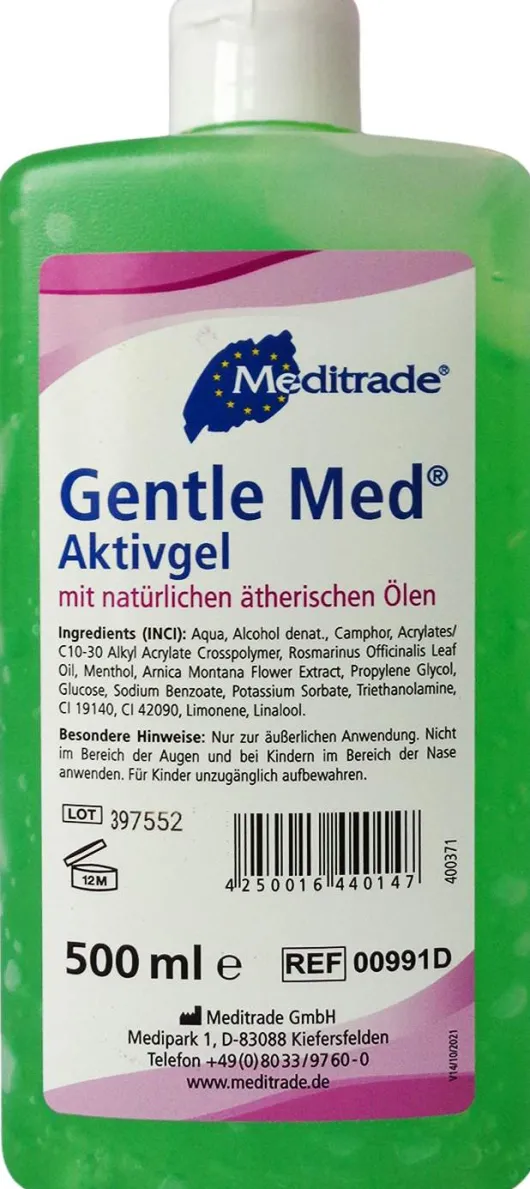 Gentle Med Aktiv Gel 500 ml