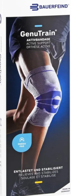 Genutrain Kniebandage Gr.7 Schwarz