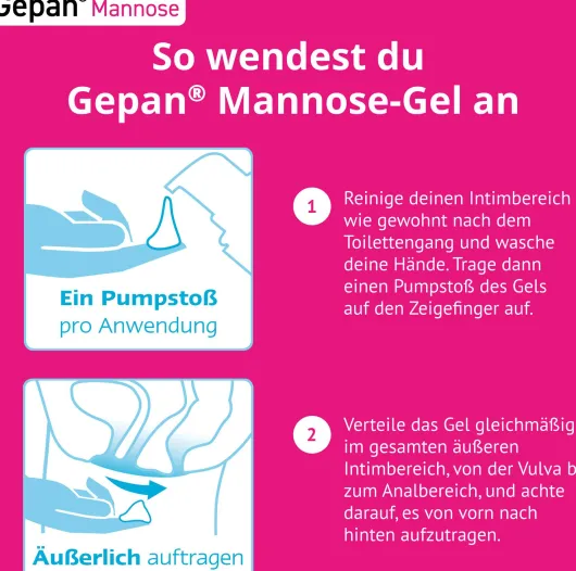 Gepan Mannose-Gel 30 ml
