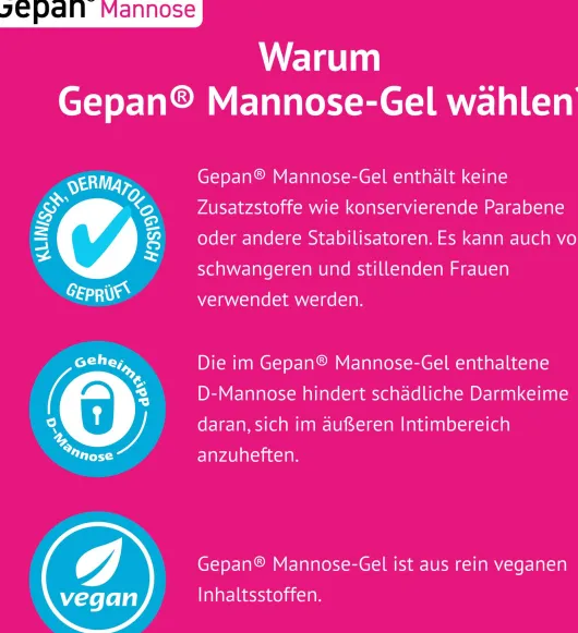 Gepan Mannose-Gel 30 ml