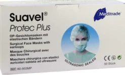 Gesichtsmaske Op Mit Gummiband+nasenbügel