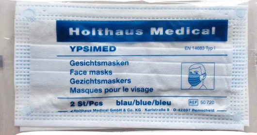 Gesichtsmaske Ypsimed Nach En14683 Typ I 2 Stück