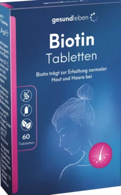 Gesundleben Biotin 2,5 mg 60 Tabletten