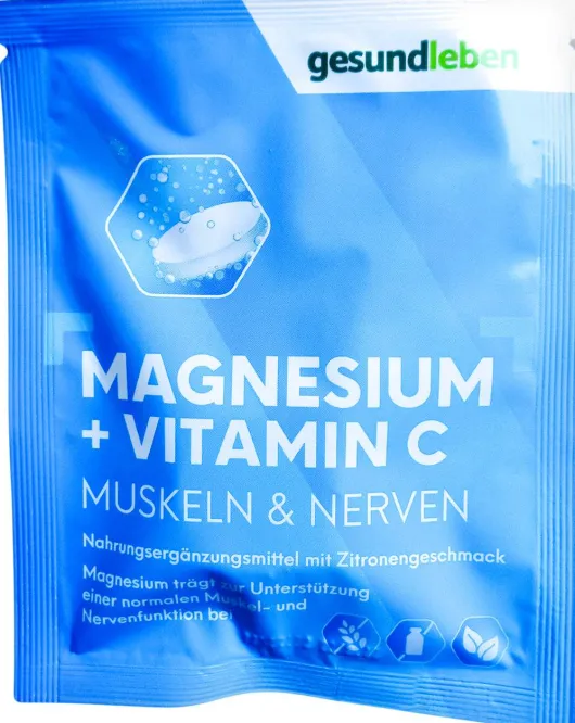 Gesund Leben Magnesium+vitamin C Brausetetabletten