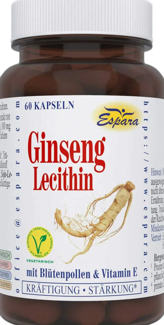 Ginseng Lecithin 60 Kapseln