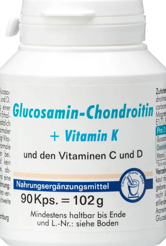 Glucosamin Chondroitin + Vitamin K Kapseln 90 Kapseln