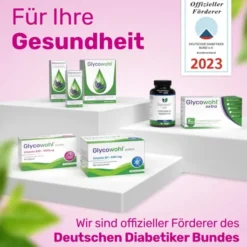 Glycowohl Vitamin B12 1000 µg hochdosiert vegan 120 Kapseln