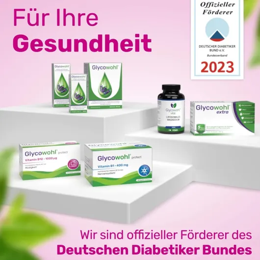 Glycowohl Vitamin B12 1000 µg hochdosiert vegan 120 Kapseln