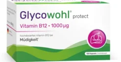Glycowohl Vitamin B12 1000 µg hochdosiert vegan 120 Kapseln