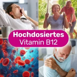 Glycowohl Vitamin B12 1000 µg hochdosiert vegan 120 Kapseln
