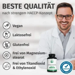 Green Naturals Artischocke 2600 mg mit 10% Cynarin 240 Kapseln