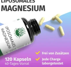 Green Naturals Liposomales Magnesium 120 Kapseln
