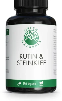 Green Naturals Rutin & Steinklee 180 Kapseln