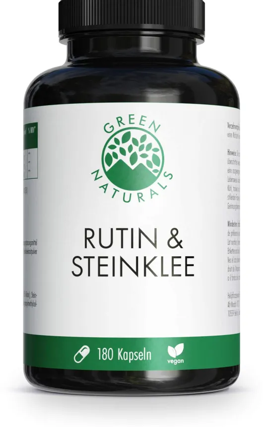 Green Naturals Rutin & Steinklee 180 Kapseln