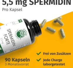 Green Naturals Spermidin Forte 5,5 mg 90 Kapseln