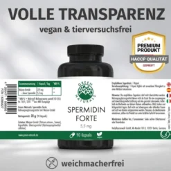 Green Naturals Spermidin Forte 5,5 mg 90 Kapseln