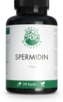 Green Naturals Spermidin 1,6 mg Vegan 240 Kapseln