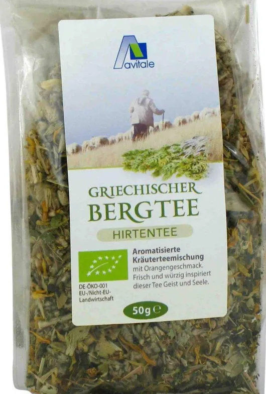 Griechischer Bergtee Orange Bio Hirtentee