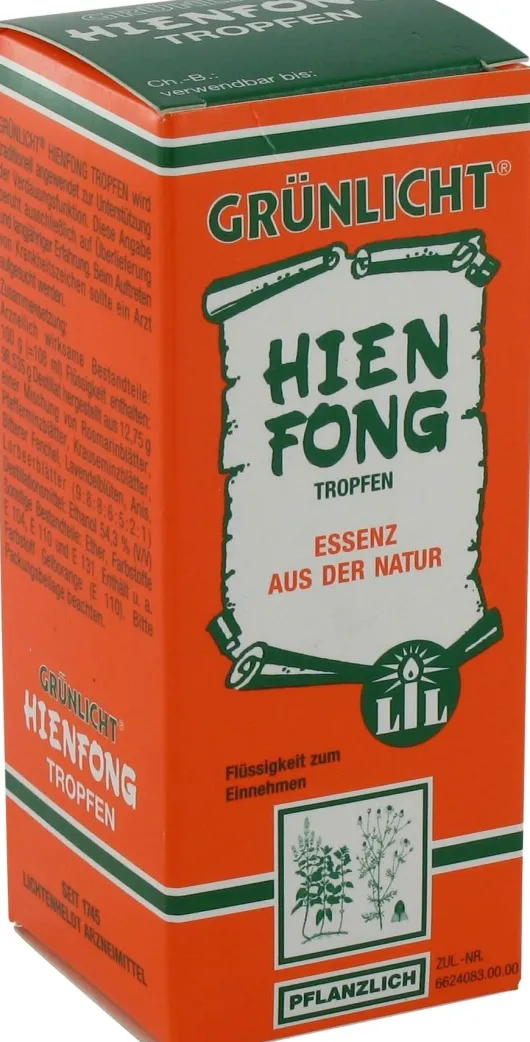 Grünlicht Hienfong Kräuterkonzentrat Tropfen 100 ml Tropfen
