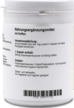 Guarana Kapseln 180 Kapseln