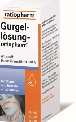 Gurgellösung-ratiopharm 200 ml Lösung