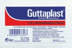 Guttaplast 6 x 9 cm 1 Pflaster