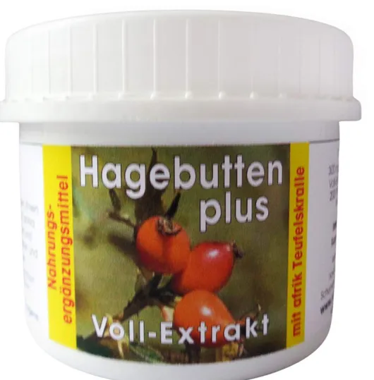 Hagebutten Plus Vollextrakt 150 Kapseln