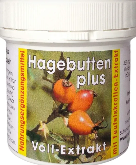 Hagebutten Plus Vollextrakt Kapseln