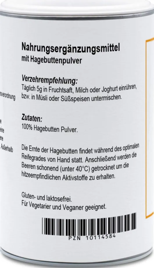 Hagebutten Pulver Premium 100 G