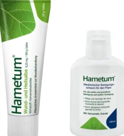 Hametum Wund - und Heilsalbe 50 g + Medizinischer Reinigungsschaum 100 ml
