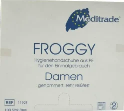 Handschuhe Einmalgebrauch Polyethylen Damen 100 Stück