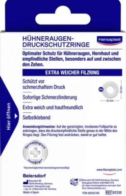 Hansaplast Druckschutzring Klein 20 Stück