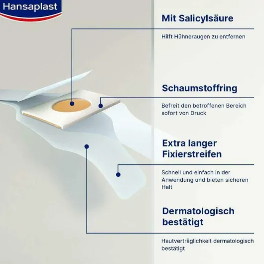 Hansaplast Hühneraugenpflaster 8 Pflaster