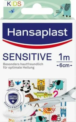Hansaplast Kinderpflaster Sensitive 1 m x 6 cm 1 Strip