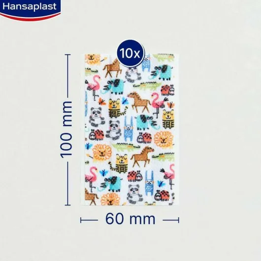 Hansaplast Kinderpflaster Sensitive 1 m x 6 cm 1 Strip