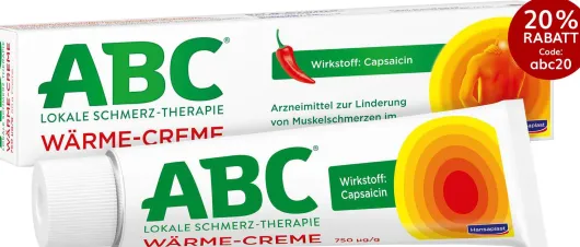Hansaplast med ABC 50 g Wärme-Creme