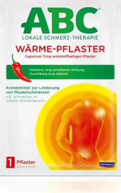 Hansaplast Med Abc Wärme Pflaster Capsicum 1 Stück
