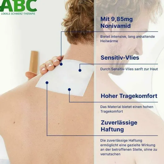Hansaplast Med ABC Wärme-Pflaster sensitiv 4 Stück