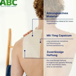 Hansaplast med ABC Wärme Pflaster Capsicum 2 Stück