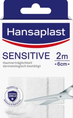 Hansaplast Sensitive 2 m x 6 cm 1 Pflaster