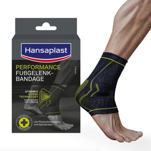 Hansaplast Sport Fußgelenk-Bandage Gr. S - M 1 Stück