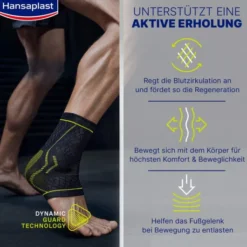 Hansaplast Sport Fußgelenk-Bandage Gr. S - M 1 Stück