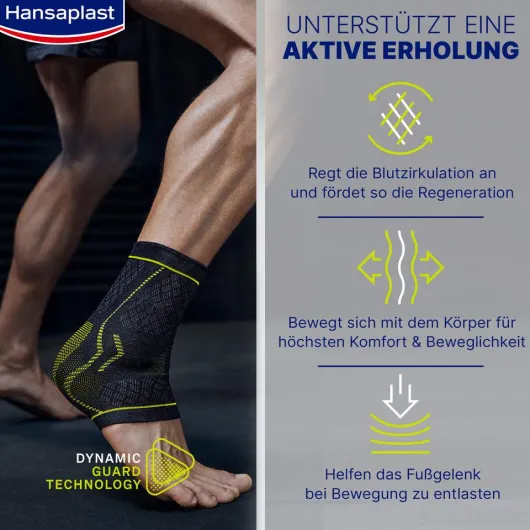 Hansaplast Sport Fußgelenk-Bandage Gr. S - M 1 Stück