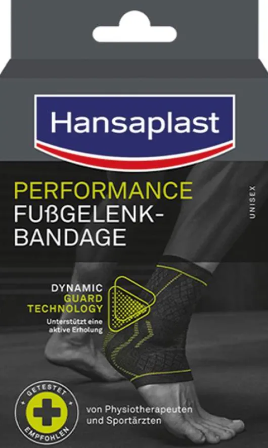 Hansaplast Sport Fußgelenk-Bandage Gr. S - M 1 Stück