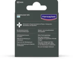 Hansaplast Sport Kinesiologie Tape 5 cm x 5 m blau