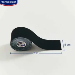 Hansaplast Sport Kinesiologie Tape 5 cm x 5 m schwarz